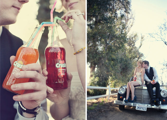 soda engagement photos