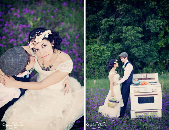 wedding lavender oven whimsical