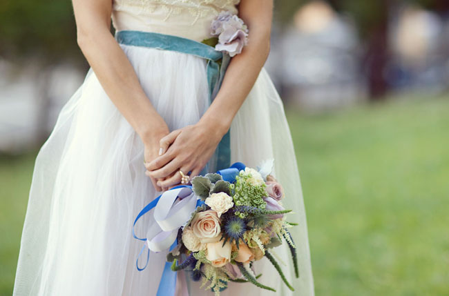 wedding bouquet romantic