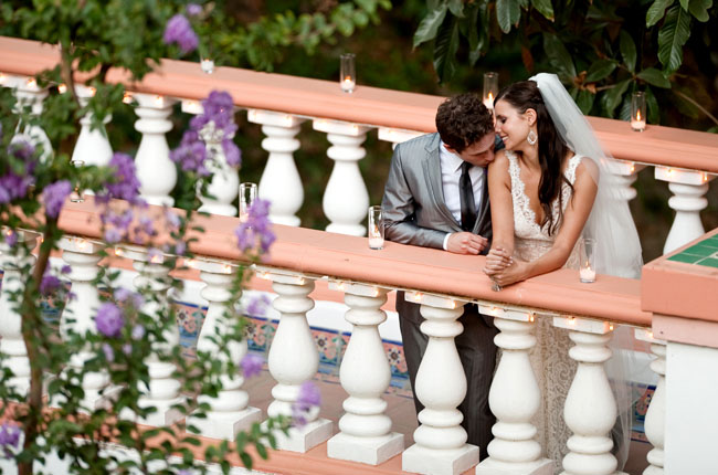Jill Latiano and Glenn Howerton on their wedding day