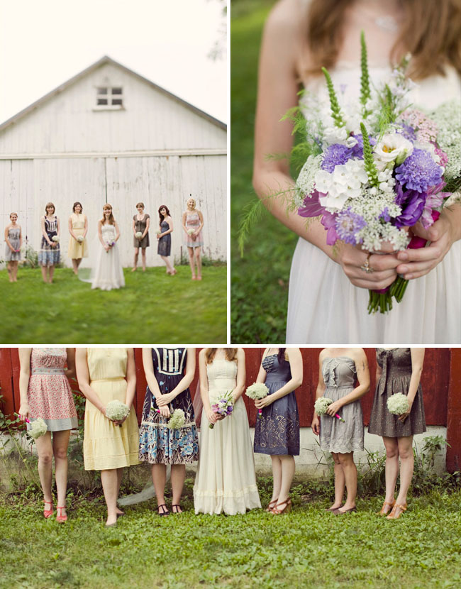 bridal party dresses