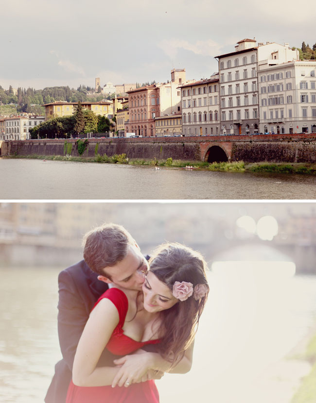 florence italy engagement photos