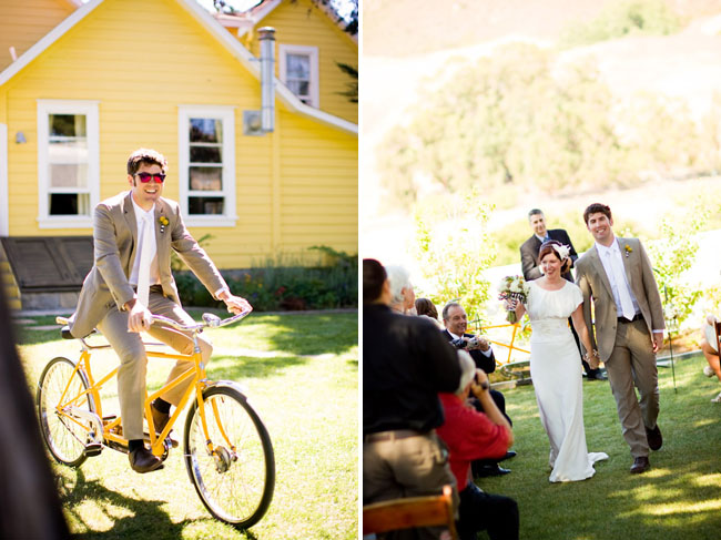 bicycle to the wedding