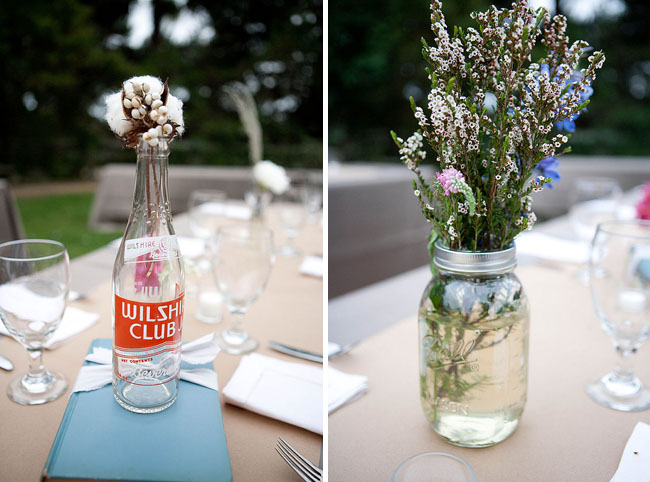 wildflowers for wedding centerpieces