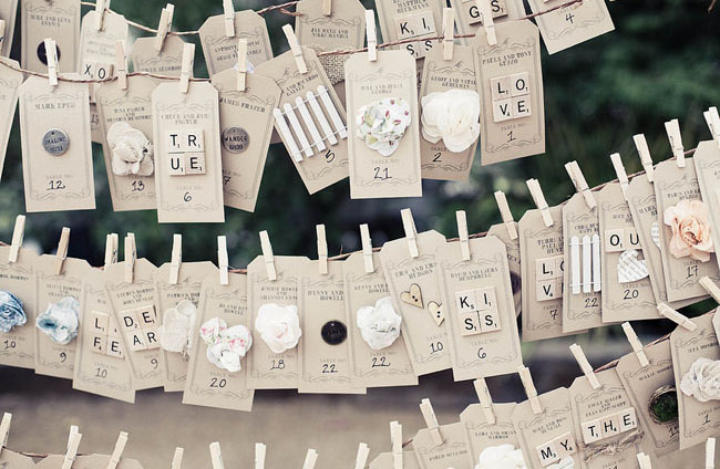 wedding place cards