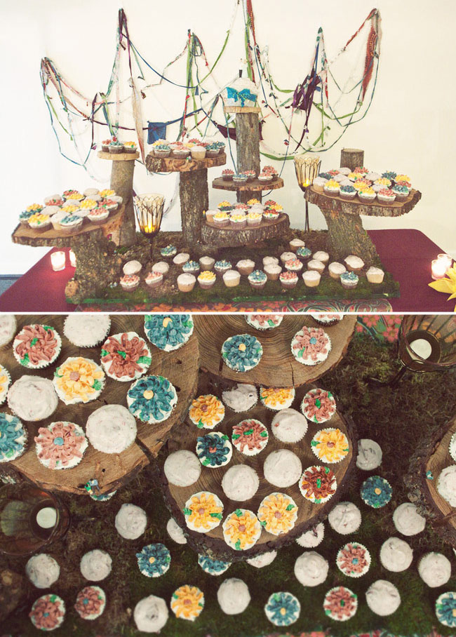 cupcake dessert table
