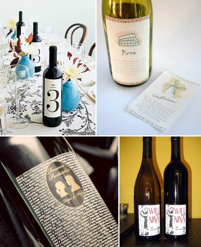 custom wine labels
