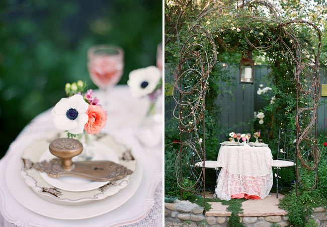 romantic garden wedding