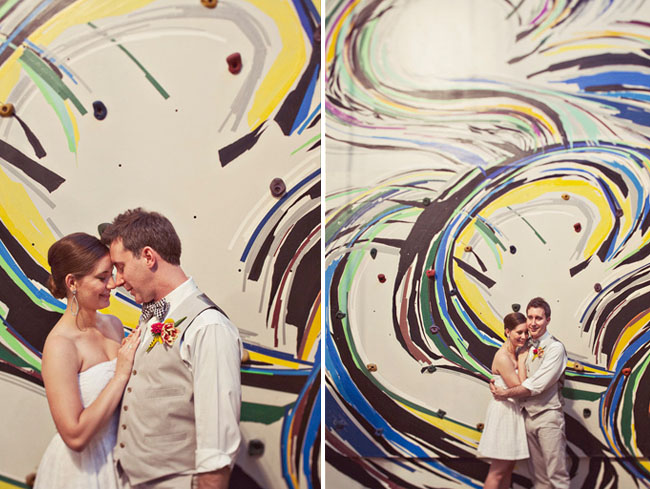 wedding at art museum 
