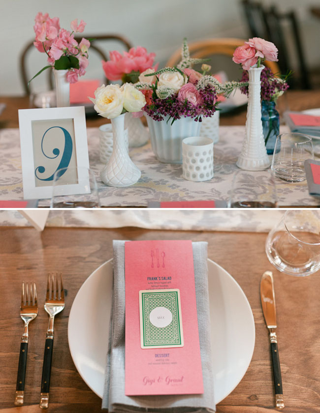 wedding dinner tables