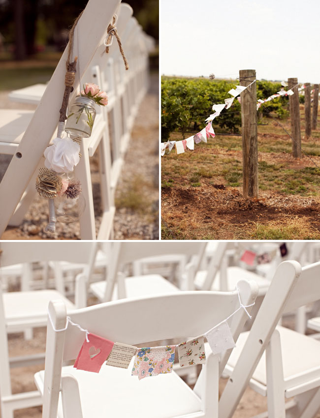 outdoor wedding ceremony chairs