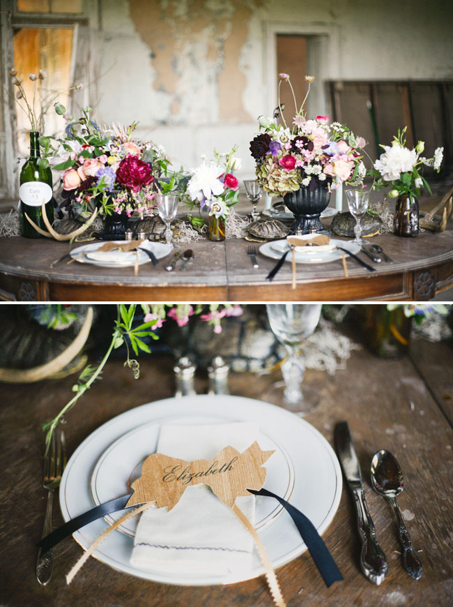 whimsical tablescape