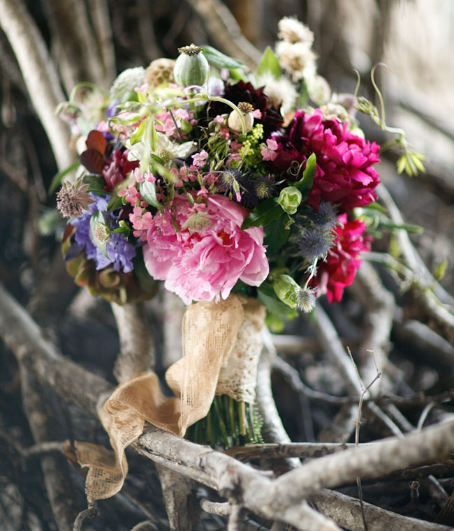 pink and purple bouquet