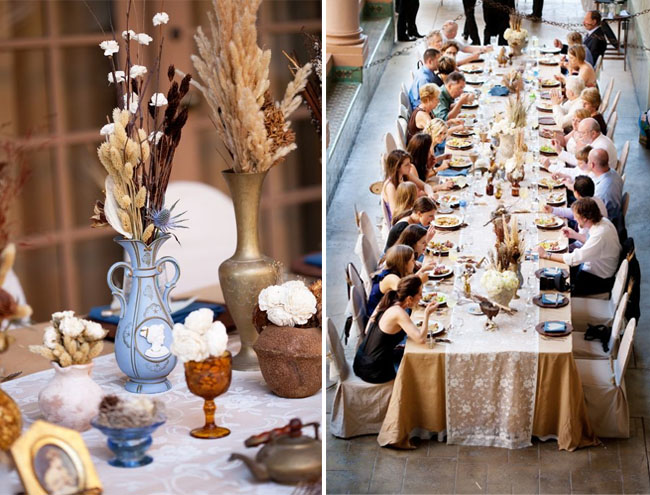 dried wheat centerpieces