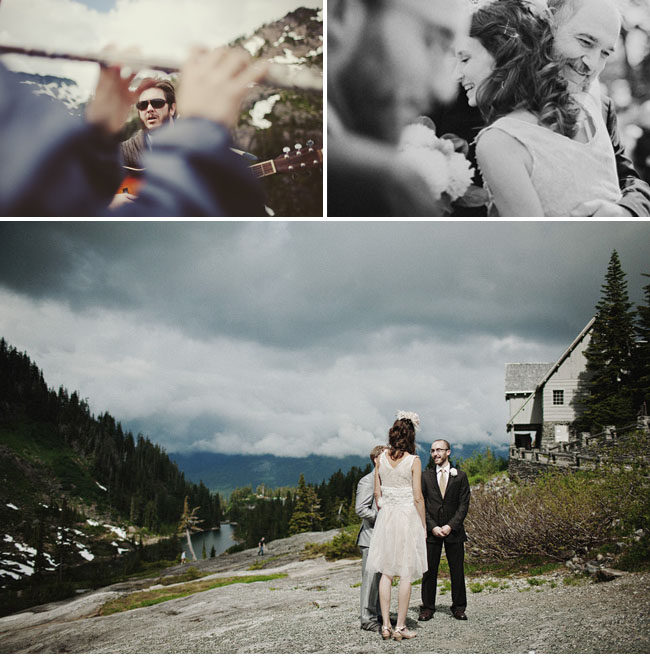 mountain top wedding