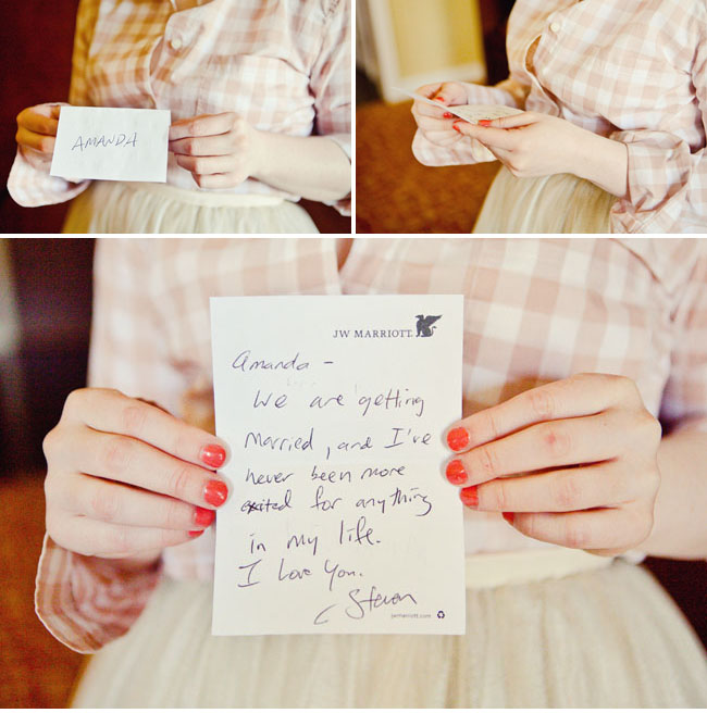 wedding letter
