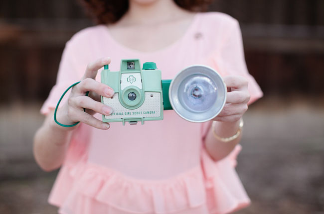 girl scout camera