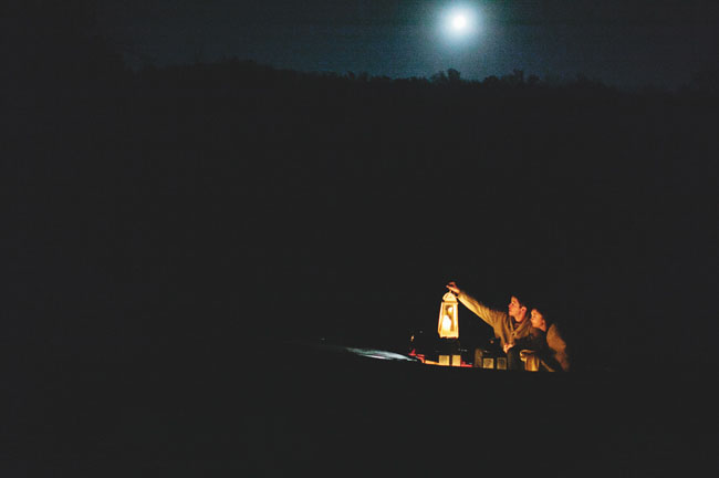 lantern light, camping