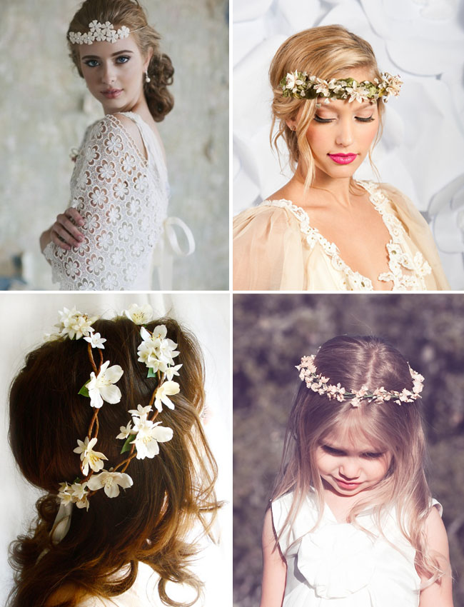floral crowns for your wedding day