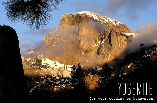 Yosemite wedding