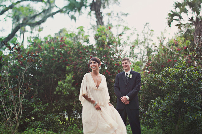 florida wedding bride and groom