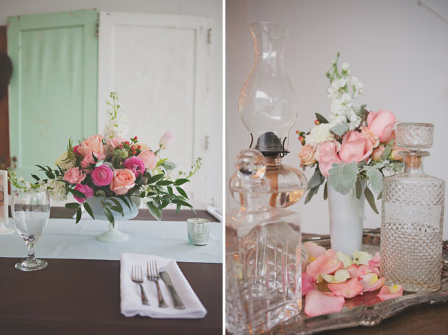 mind and pink tablescape