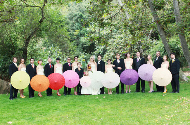 rainbow wedding 