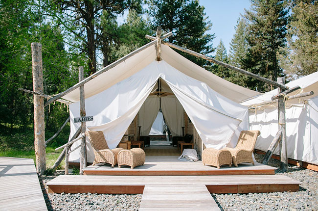 paws up resort tents