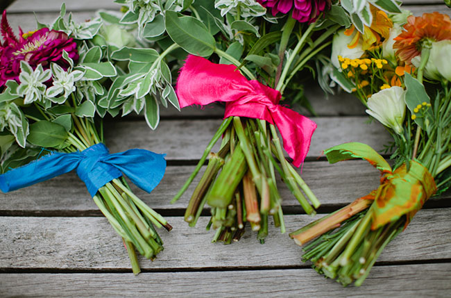 ribbons for bouquets