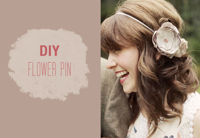 DIY Flower Pin