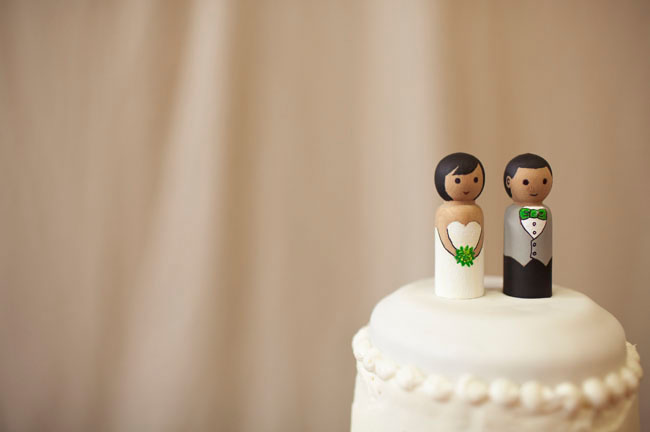 wooden cake toppers