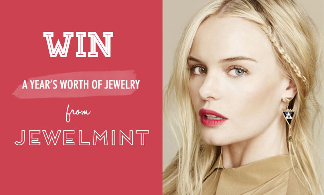 win a year's worth of jewelry from JewelMint