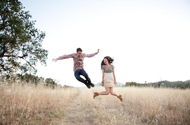 jumping couple 
