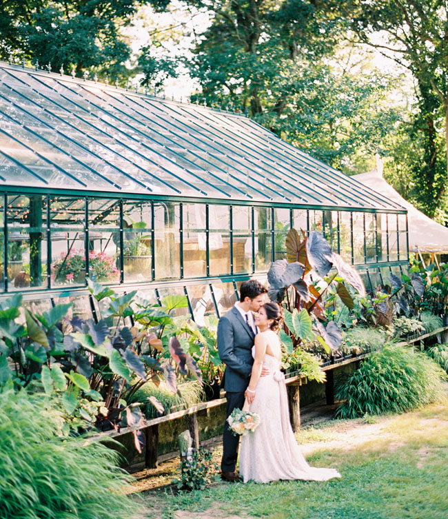 greenhouse wedding