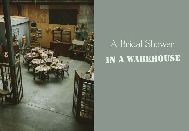 warehouse bridal shower
