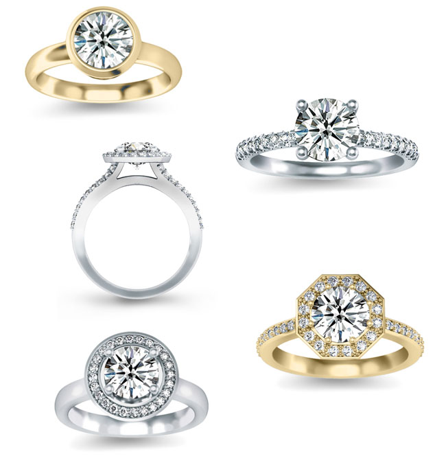 Brilliance Custom Engagement Rings
