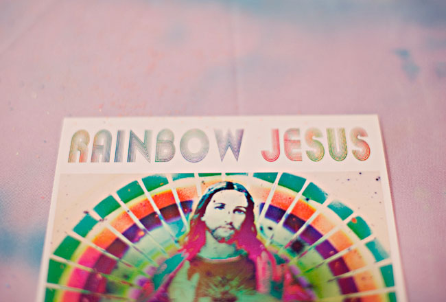 rainbow jesus