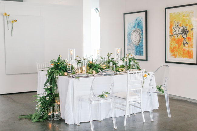 fern tablescapes