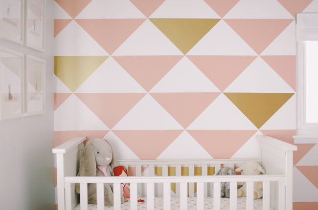nursery with mur decals