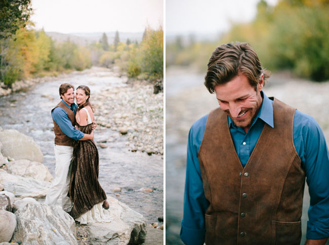 brush creek bride and groom