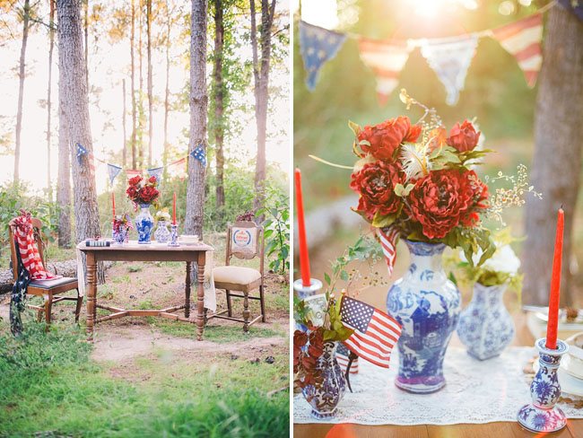 4th of july table decor