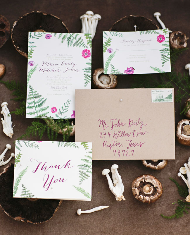 enchanted forest invitation