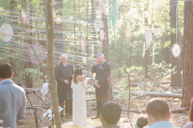 wooded ceremony