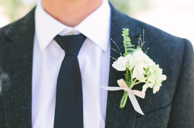 whimsical boutonniere