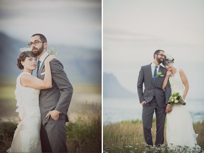 iceland bride and groom