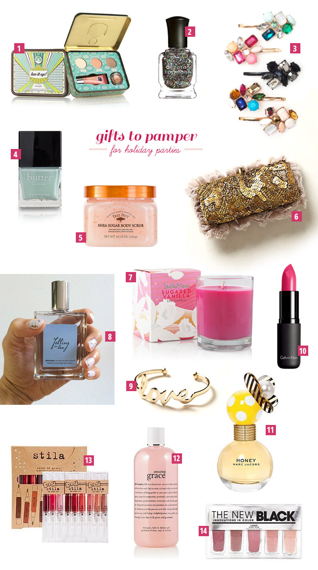 Gift to Pamper for Holiday Parties
