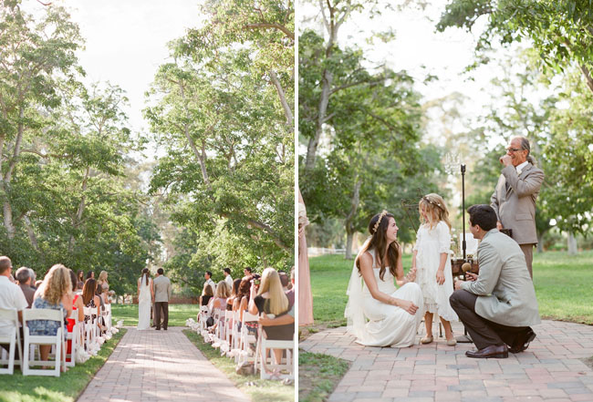 romantic outdoor ceremony