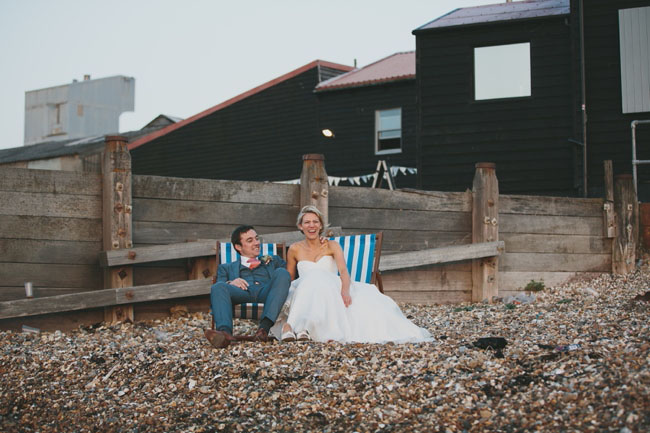 british seaside wedding