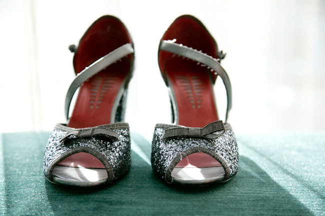 sparkly heels