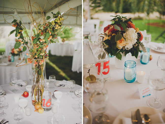 bottle table numbers